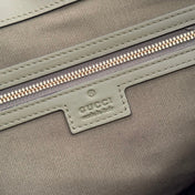 GUCCI 26S BEATRIX LARGE TOTE BAG 40 CM IN SAGE GREEN CALFSKIN