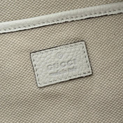 GUCCI 26S SHOULDER BAG 38 IN WHITE CALFSKIN