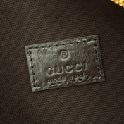 GUCCI 26S SHOULDER BAG 19 IN BLACK SHINY CALFSKIN