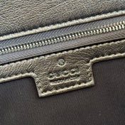 GUCCI 26S GG MARMONT BAG 26 IN WARM GRAY BROWN LAMBSKIN