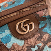 GUCCI 26S DUFFEL BAG 44 IN MULTICOLOR COATED CANVAS STYLE 2