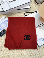 CHANEL 25S SCARF 175 IN WOOL 991921