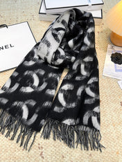 CHANEL 25S SCARF 210 CM IN CASHMERE 943937