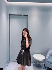 MIUMIU PLEATED DRESS STYLE 19