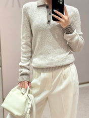 LP 26S CASHMERE POLO SWEATER 570