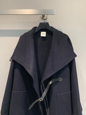 HERMES 25S LONG WOOL COAT 084