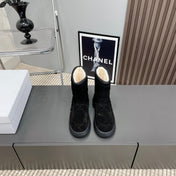 FROST ANKLE BOOT BLACK CANNAGE SUEDE