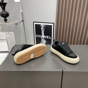 SPACE-STAR CUBE SNEAKERS IN BLACK SUEDE WITH PERFORATED STAR