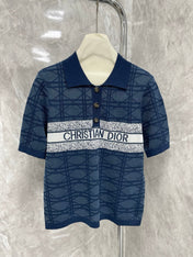 Dior 25 Polo Shirt Tencel with Wool 232755
