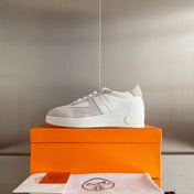 BOOMERANG SNEAKERS LIGHT GRAY MIX WHITE SUEDE