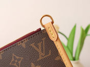 LV 25S SMALL CARRYALL BAG IN BROWN MONOGRAM CALFSKIN