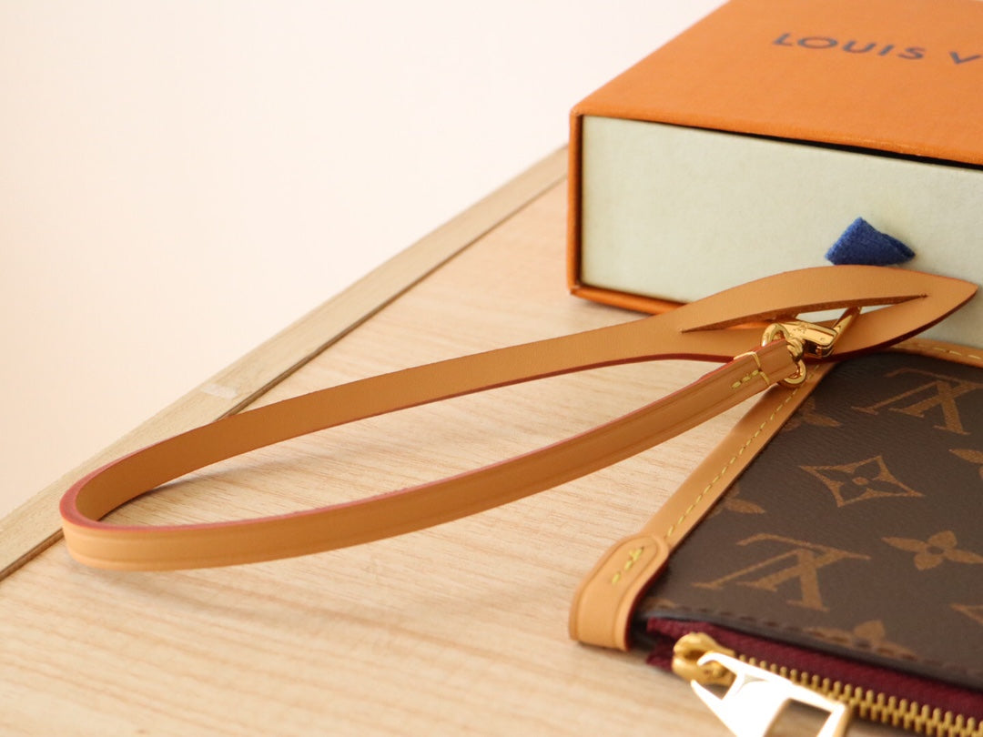 LV 25S SMALL CARRYALL BAG IN BROWN MONOGRAM CALFSKIN
