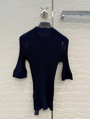MIUMIU SHORT-SLEEVE SWEATER STYLE 839