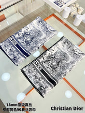 DIOR 26S SCARF 90CM IN SILK 198369