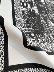 DIOR 26S SCARF 90CM IN SILK 198372