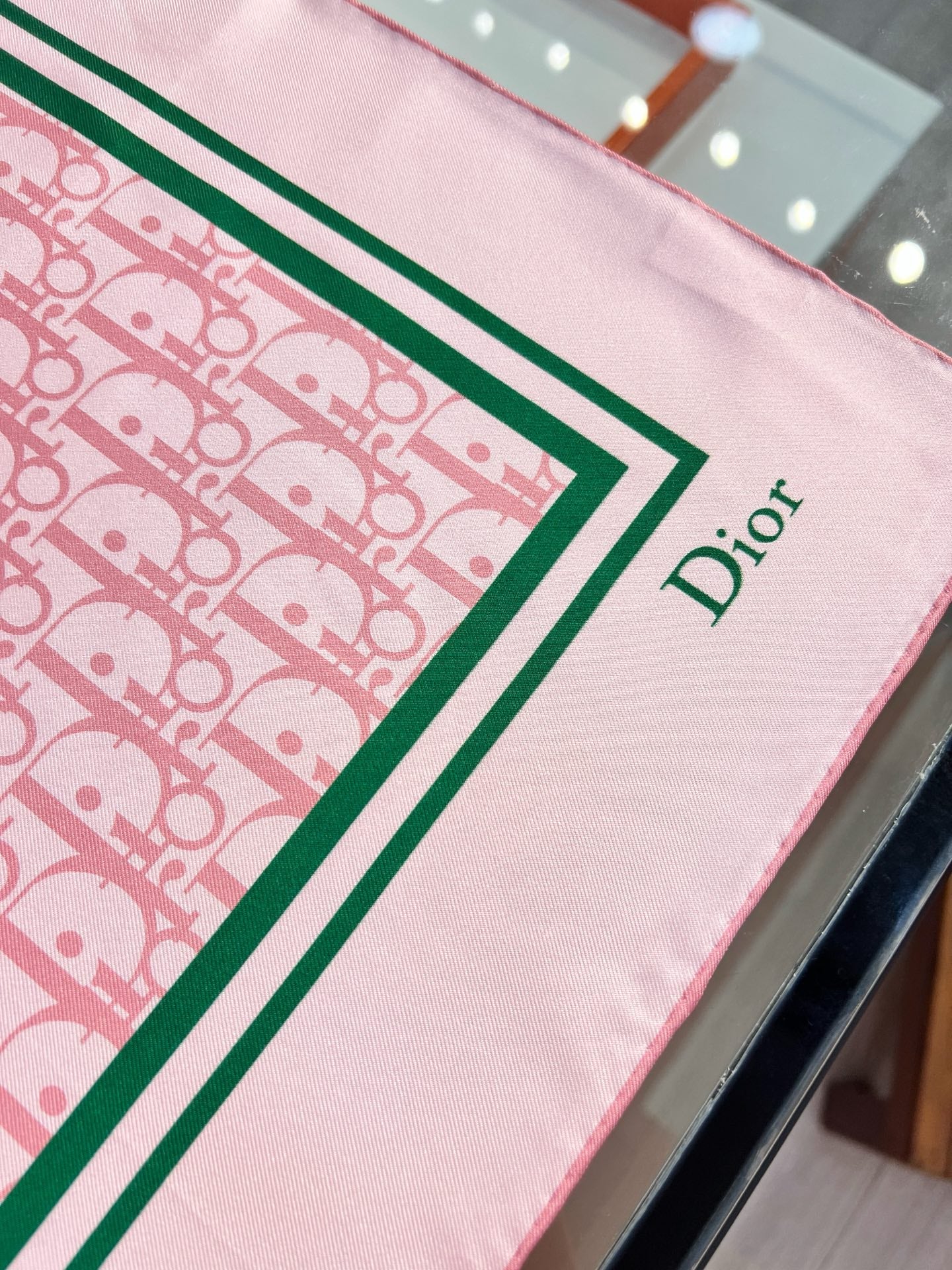DIOR 26S SCARF 90CM IN SILK 163864