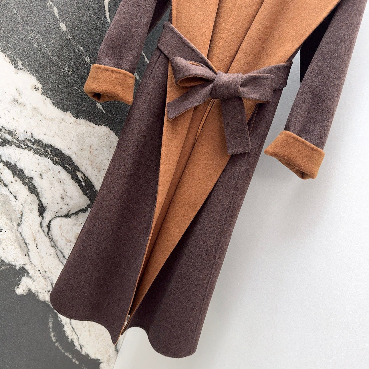 MAX MARA 25S HOODED LONG COAT 157