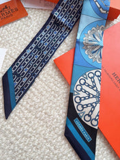 HERMES 26S SCARF 86 IN SILK 309604