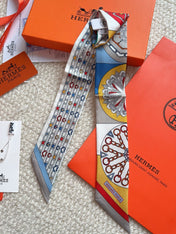 HERMES 26S SCARF 86 IN SILK 309607