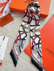 HERMES 26S SCARF 86 IN SILK 309610