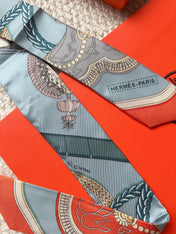 HERMES 26S SCARF 86 IN SILK 309620