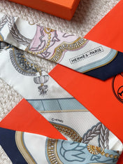 HERMES 26S SCARF 86 IN SILK 309623