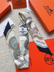 HERMES 26S SCARF 86 IN SILK 309623