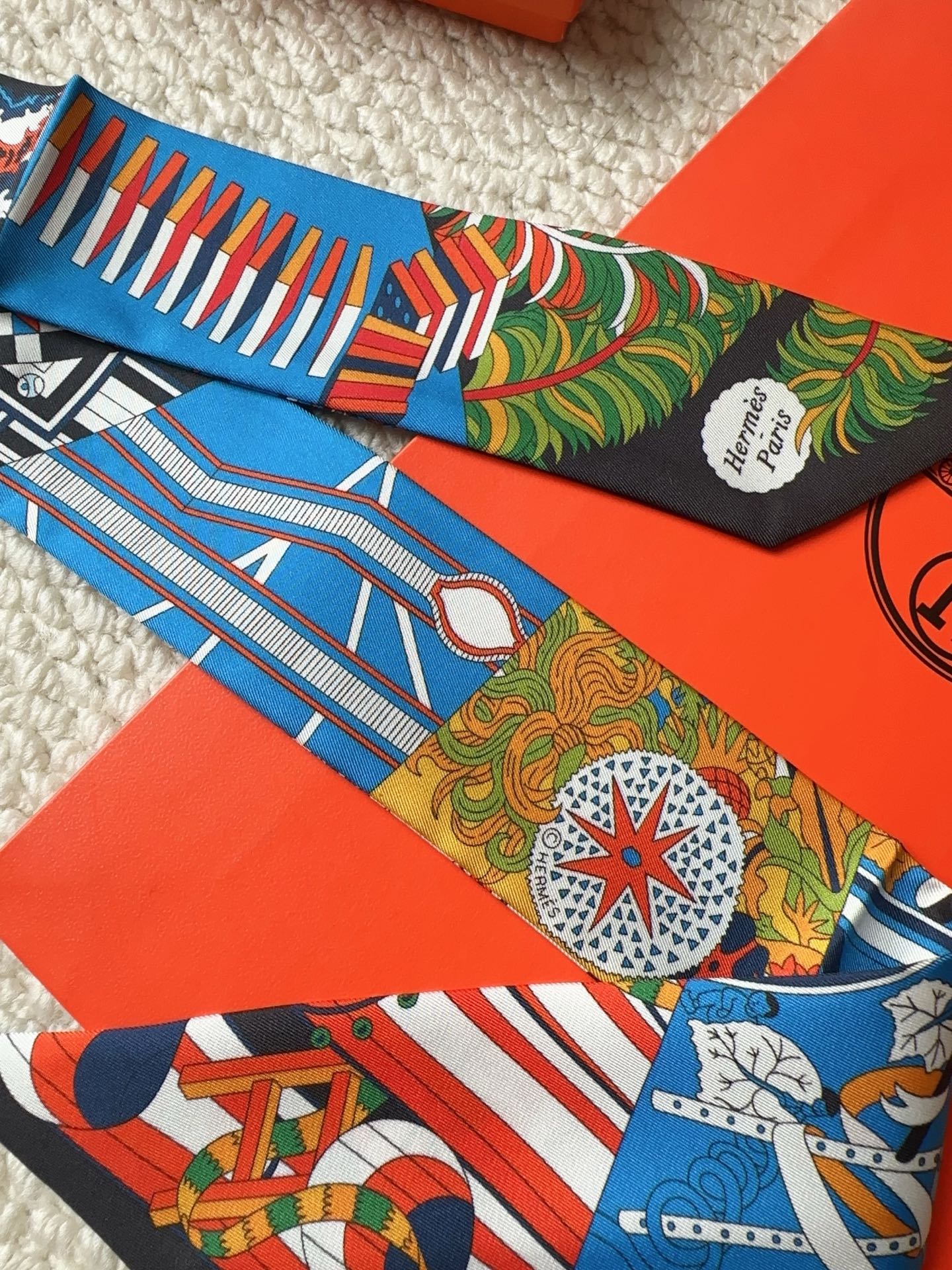 HERMES 26S SCARF 86 IN SILK 309625