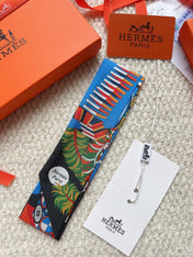 HERMES 26S SCARF 86 IN SILK 309625