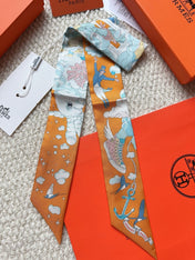 HERMES 26S SCARF 86 IN SILK 309635