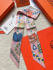 HERMES 26S SCARF 86 IN SILK 309642