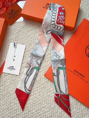 HERMES 26S SCARF 86 IN SILK 309646