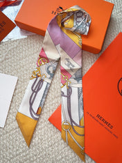 HERMES 26S SCARF 86 IN SILK 309648
