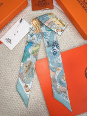 HERMES 26S SCARF 86 IN SILK 309651