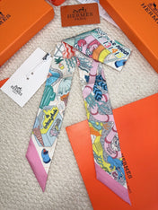 HERMES 26S SCARF 86 IN SILK 309652