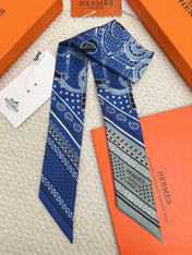HERMES 26S SCARF 90 IN SILK 309656