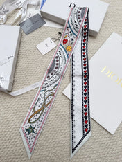 DIOR 26S SCARF 86CM IN SILK 311739