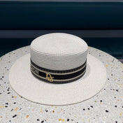 DIOR 26S STRAW BOATER HAT STYLE 149