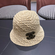 CHANEL 26S RAFFIA BUCKET HAT 335792