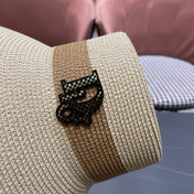 DIOR 26S SHORT BRIM STRAW HAT STYLE 75