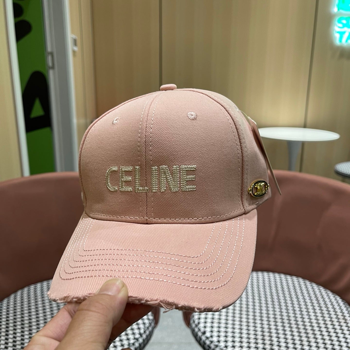 CELINE 26S BASEBALL CAP STYLE 68