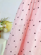 ZIMMERMANN HEART-PRINT KNEE-LENGTH DRESS 270169