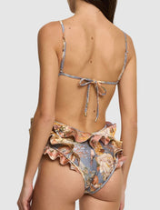 ZIMMERMANN BIKINI TALLOW FLORAL PATCHWORK PATTERN 270512