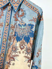 SHIRT ASCENSION OVERSIZED 25S IN SPUN SILK 266328