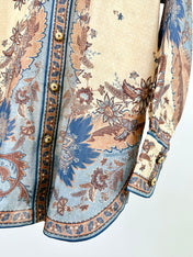 SHIRT ASCENSION OVERSIZED 25S IN SPUN SILK 266328