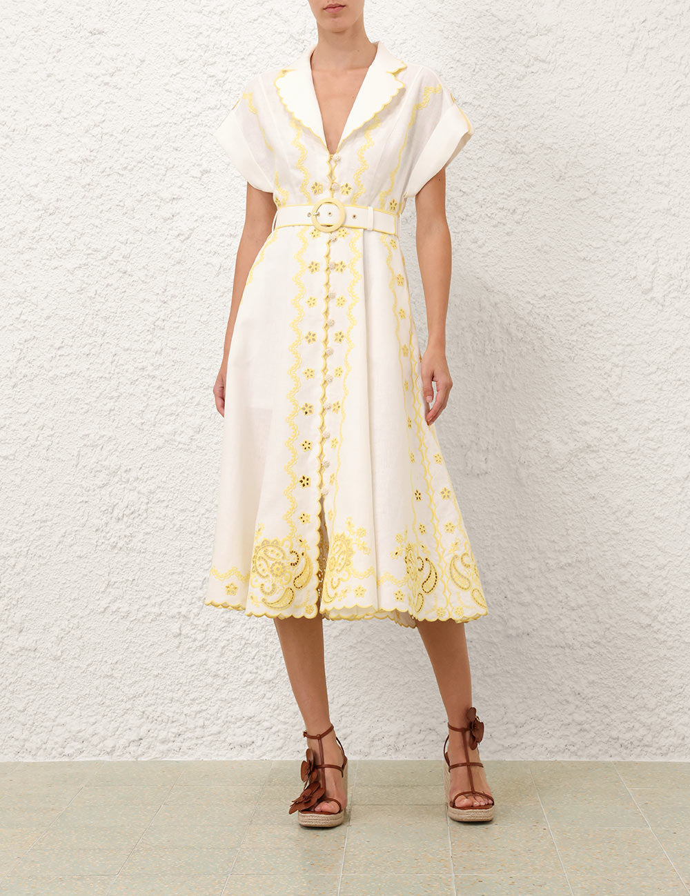 ZIMMERMANN MIDI DRESS 270260
