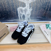 NB Black Sneakers Cowhide