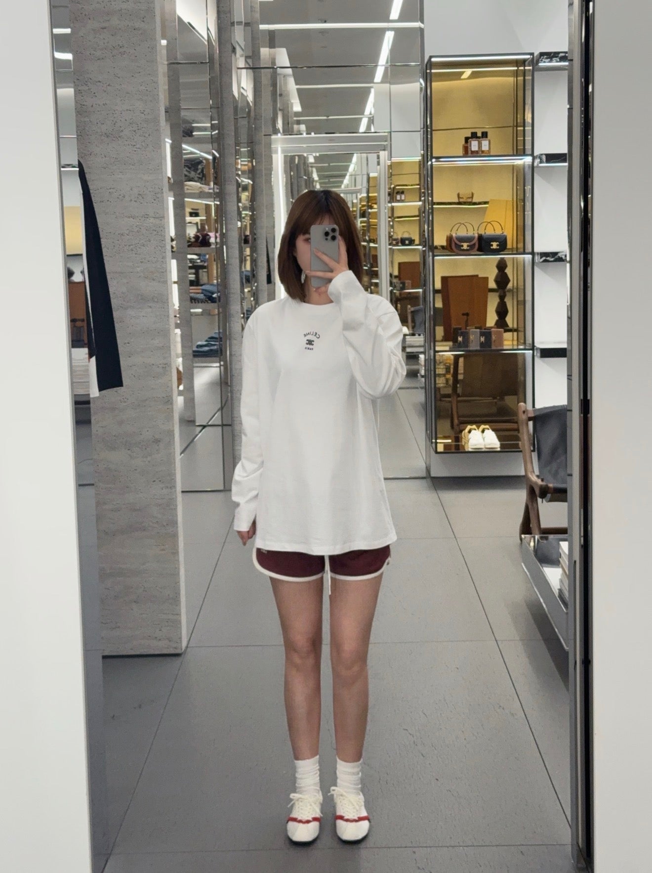 CELINE 26S LONG SLEEVE T-SHIRT 174