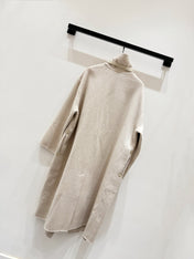 HERMES 25S LONG CASHMERE COAT 156