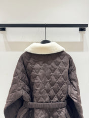 PRADA 25S WOOL SHEEPSKIN COAT 244
